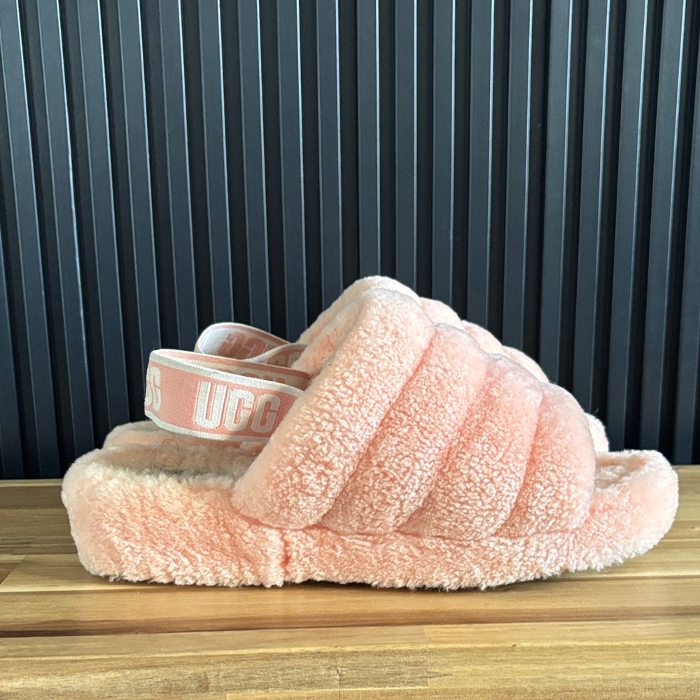 UGG Soft Blush Fluff Yeah Slipper Slide